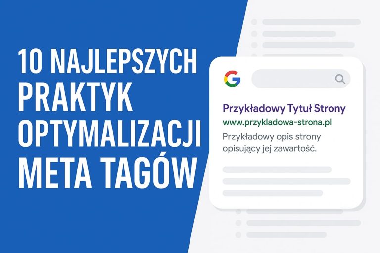 10 najlepszych praktyk optymalizacji meta tagów