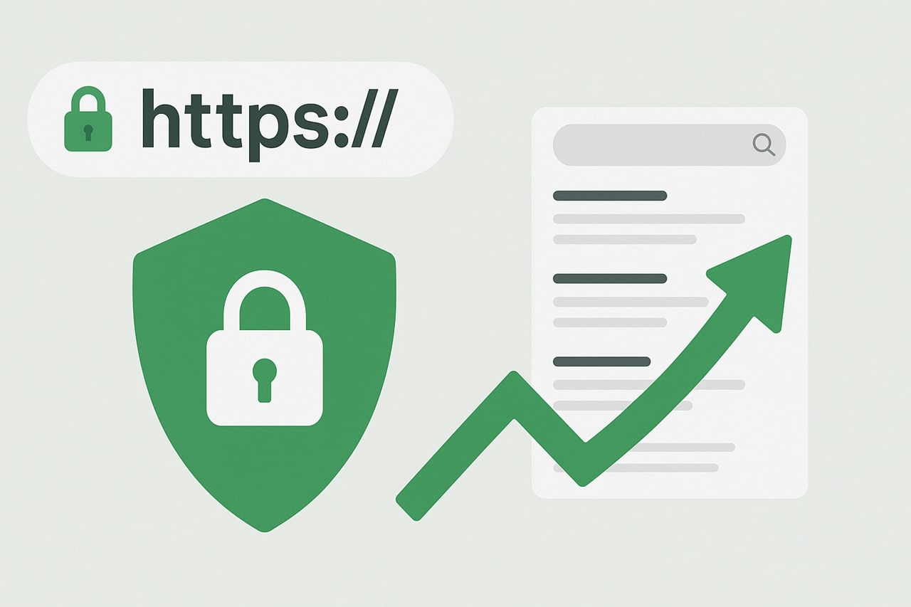 HTTPS jako czynnik rankingowy - dlaczego bezpieczeństwo strony wpływa na pozycjonowanie