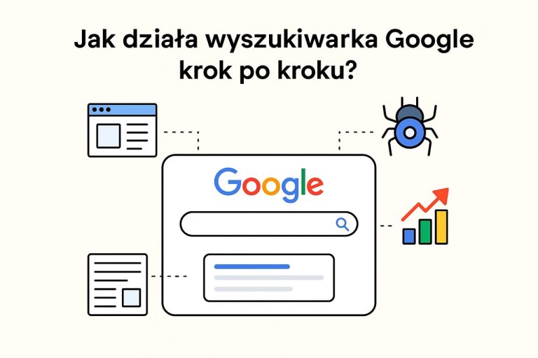 jak działa wyszukiwarka google krok po kroku
