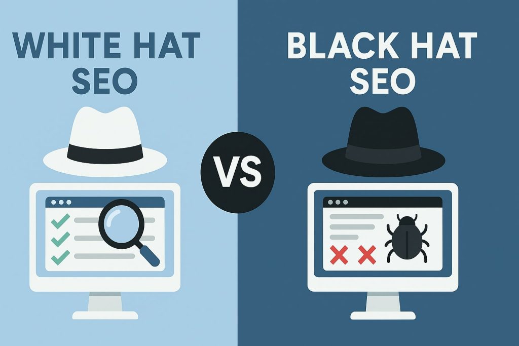 White Hat vs Black Hat SEO – co to znaczy w praktyce