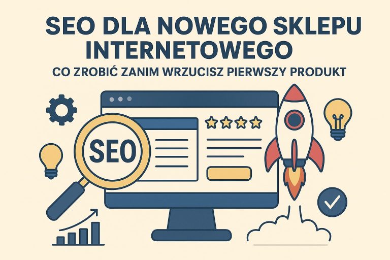 SEO dla nowego sklepu internetowego – co zrobić ZANIM wrzucisz pierwszy produkt