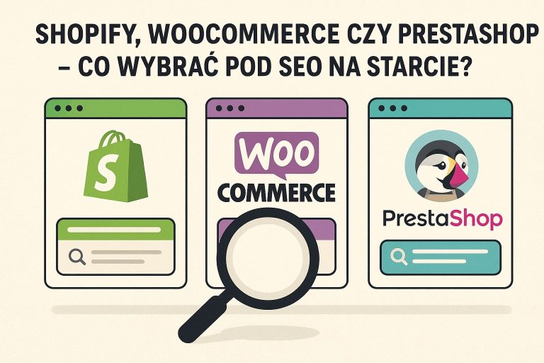 Shopify, WooCommerce czy PrestaShop – co wybrać pod SEO na starcie