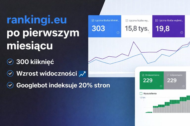 rankingi.eu po pierwszym misiącu 169